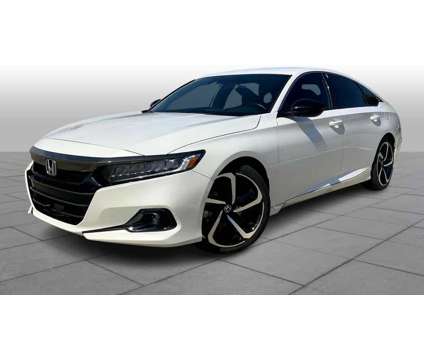 2021UsedHondaUsedAccordUsed1.5 CVT is a Silver, White 2021 Honda Accord Car for Sale in Kingwood TX