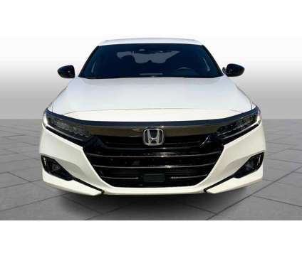 2021UsedHondaUsedAccordUsed1.5 CVT is a Silver, White 2021 Honda Accord Car for Sale in Kingwood TX