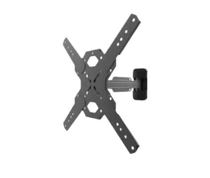 Kanto PS200 Full-Motion TV Wall Mount - Black | Fits 26&quot; to 60&quot; TVs, Articulatin is a Black Televisions for Sale in Montreal QC