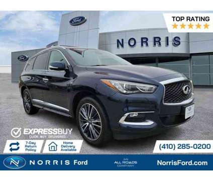 2019 Infiniti Qx60 Luxe is a Blue 2019 Infiniti QX60 Luxe Car for Sale in Dundalk MD
