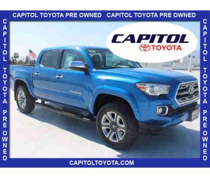 2017 Toyota Tacoma Limited is a Blue 2017 Toyota Tacoma Limited Car for Sale in San Jose CA