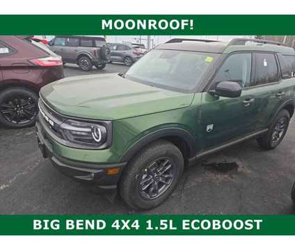 2024 Ford Bronco Sport Big Bend is a Green 2024 Ford Bronco Car for Sale in Plymouth WI