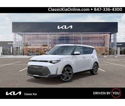 2024 Kia Soul EX is a White 2024 Kia Soul sport Car for Sale in Waukegan IL