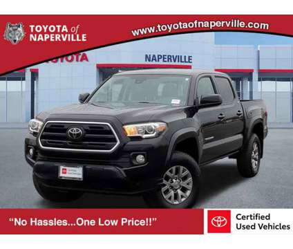 2018 Toyota Tacoma SR5 is a Black 2018 Toyota Tacoma SR5 Truck in Naperville IL