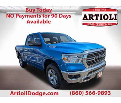 2022 Ram 1500 Big Horn is a Blue 2022 RAM 1500 Model Big Horn Car for Sale in Enfield CT