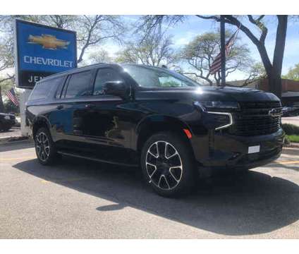 2024 Chevrolet Suburban RST is a Black 2024 Chevrolet Suburban 1500 Trim Car for Sale in Glenview IL