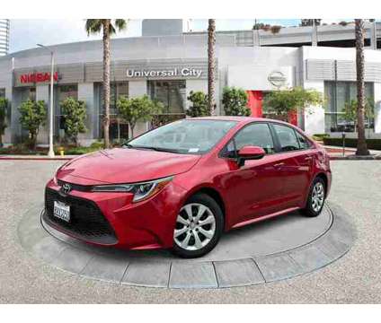 2021 Toyota Corolla LE is a Red 2021 Toyota Corolla LE Car for Sale in Los Angeles CA