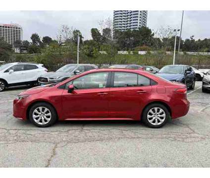 2021 Toyota Corolla LE is a Red 2021 Toyota Corolla LE Car for Sale in Los Angeles CA