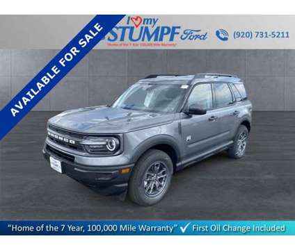 2024 Ford Bronco Sport Big Bend is a Grey 2024 Ford Bronco Car for Sale in Appleton WI