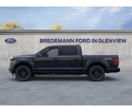 2024 Ford F-150 XLT is a Black 2024 Ford F-150 XLT Car for Sale in Glenview IL