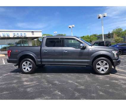 2015 Ford F-150 Platinum 4WD is a Silver 2015 Ford F-150 Platinum Car for Sale in Glenview IL