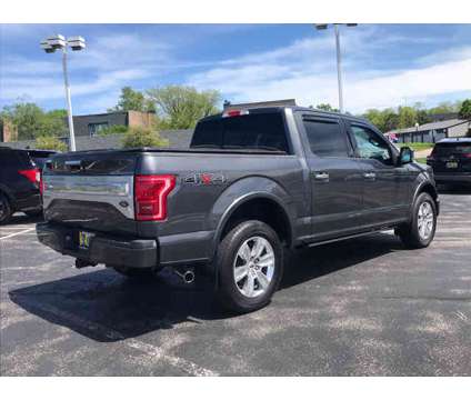 2015 Ford F-150 Platinum 4WD is a Silver 2015 Ford F-150 Platinum Car for Sale in Glenview IL