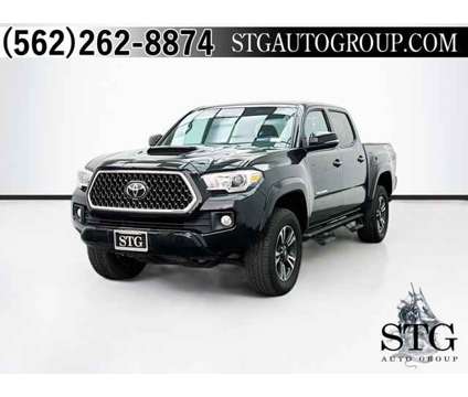 2019 Toyota Tacoma 2WD TRD Sport V6 is a Black 2019 Toyota Tacoma TRD Sport Truck in Bellflower CA