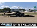 2023 Down 2 Earth 82X20 Gravity Tilt Equipment Trailer 14K GVWR