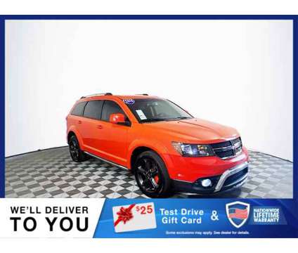 2018 Dodge Journey Crossroad is a Orange 2018 Dodge Journey Crossroad Car for Sale in Tampa FL