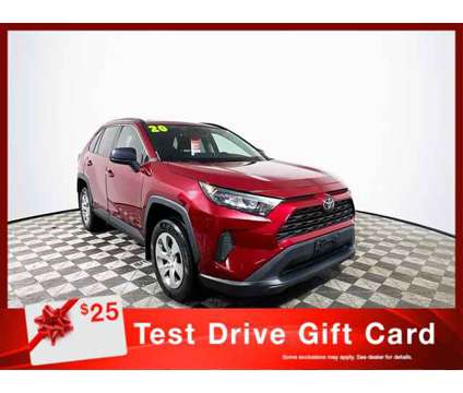 2020 Toyota RAV4 LE is a Red 2020 Toyota RAV4 LE Car for Sale in Tampa FL