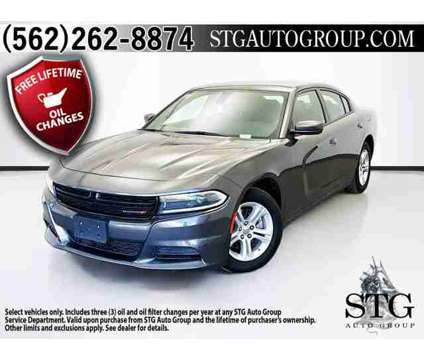 2022 Dodge Charger SXT is a Grey 2022 Dodge Charger SXT Sedan in Bellflower CA