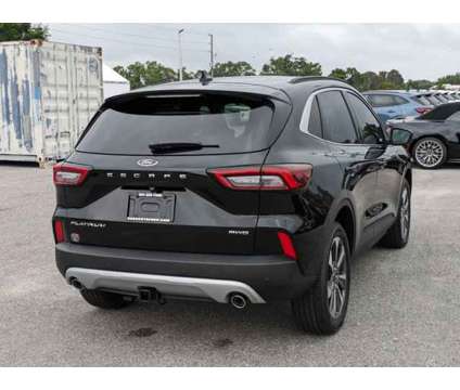 2024 Ford Escape Platinum is a Black 2024 Ford Escape Car for Sale in Sarasota FL