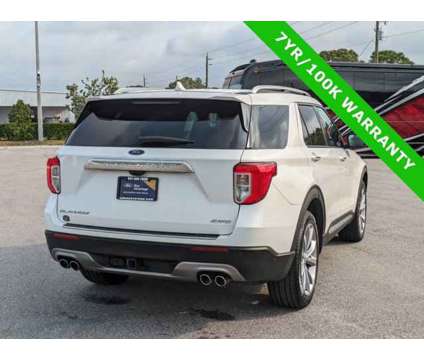 2021 Ford Explorer Platinum is a White 2021 Ford Explorer Platinum Car for Sale in Sarasota FL