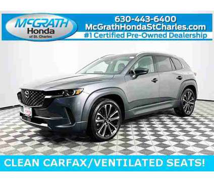2023 Mazda CX-50 2.5 S Premium Plus Package is a Grey 2023 Mazda CX-5 Car for Sale in Saint Charles IL