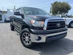 2012 Toyota Tundra Grade 4x4 4dr Double Cab Pickup SB 4 6L Black,