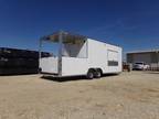 2024 Elite Trailers 8.5 x 24 bbq smoker concession vending competition