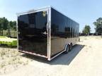 2024 Elite Trailers 8.5x24 10k black Enclosed cargo Carhauler trailer
