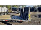 2024 Delta 30 ft gooseneck deckover mega ramp farm trailer