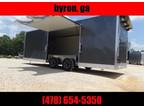 2024 E-Z Hauler 8.5x24 spread axle ramp door Elite Ecsape door