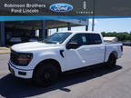 2024 Ford F-150 White, 25 miles