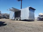 2024 E-Z Hauler 8x24 carhauler triler all aluminum enclosed traile