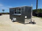 2024 Empire Cargo 6x12 vending trailer food truck w sinks and power