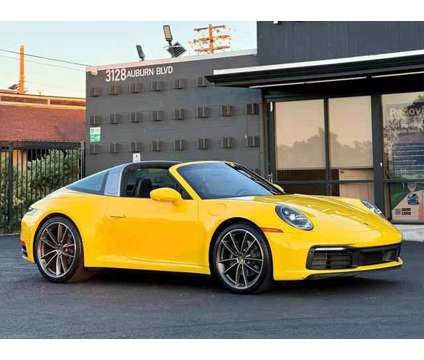 2021 Porsche 911 for sale is a Yellow 2021 Porsche 911 Model Car for Sale in Sacramento CA