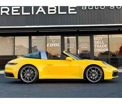 2021 Porsche 911 for sale is a Yellow 2021 Porsche 911 Model Car for Sale in Sacramento CA