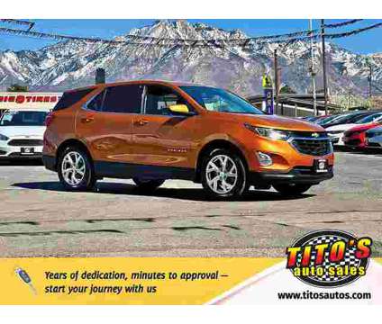 2018 Chevrolet Equinox for sale is a Orange 2018 Chevrolet Equinox Car for Sale in Murray UT
