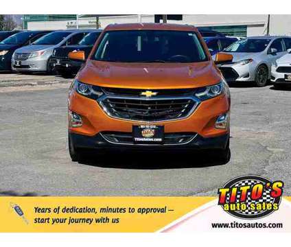 2018 Chevrolet Equinox for sale is a Orange 2018 Chevrolet Equinox Car for Sale in Murray UT