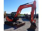 2018 Mini excavator Kubota KX080-45