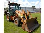 2002 Case backhoe for sale in good working condition.