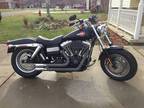 2012 Harley Davidson Dyna Fat Bob in Denim Black