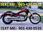 2009 Honda Shadow Spirit Red Low-Rider Cruiser