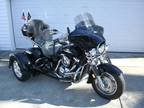 $12,500 2008 nomad kawasaki 1600 trike and trailer 5549 miles