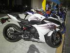 2009 Yamaha FZ6R White 8,120 miles