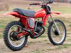 1976 Cr125m Elsinore Vintage Classic Red Rocket