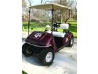 Beautiful Ez-Go Texas Aggie Golf Cart, 36 Volt Batteries