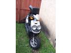 2002 Silver Yamaha Zuma Scooter 50cc 14k miles