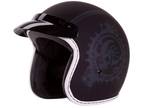 New 3/4 Motorcycle Helmet Retro Vintage Matte RideAllDay ALLRIDERGEAR