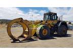 2013 Komatsu wheel loader with log grab