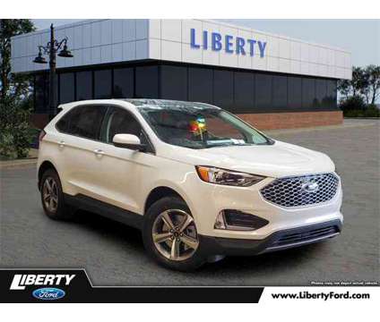 2024 Ford Edge SEL is a White 2024 Ford Edge SEL SUV in Canton OH