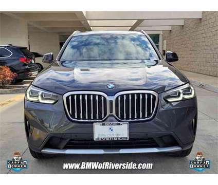 2022 BMW X3 sDrive30i is a Grey 2022 BMW X3 sDrive30i SUV in Riverside CA