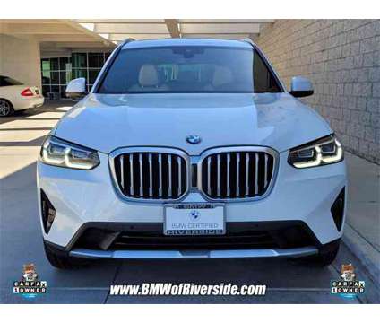 2022 BMW X3 sDrive30i is a White 2022 BMW X3 sDrive30i SUV in Riverside CA